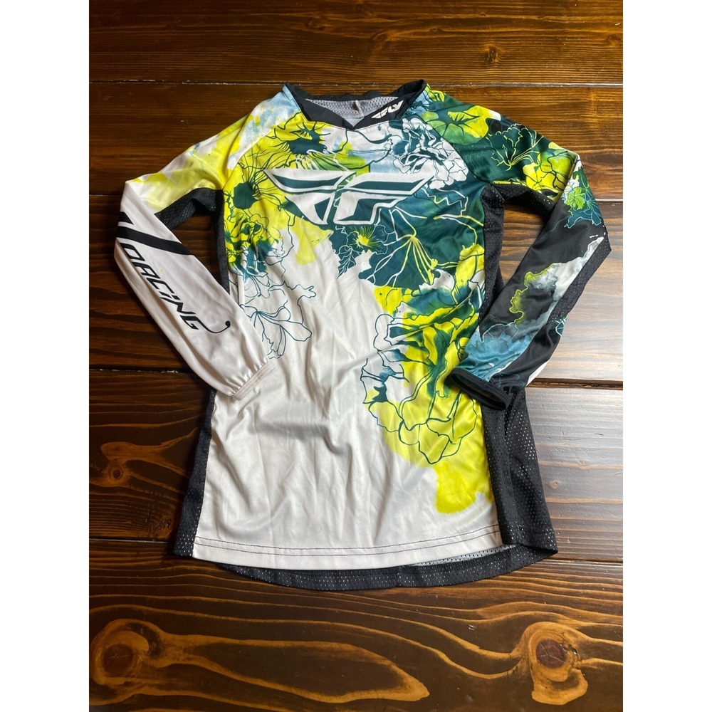 Fly Racing Shirt, Youth Girls Size Large, Racing Motocross